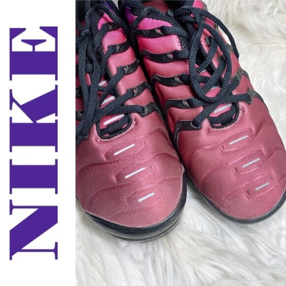 NIKE AIR Vapormax Plus Women’s Racer Blue Hyper Red Violet, Size 7 - Picture 6 of 12